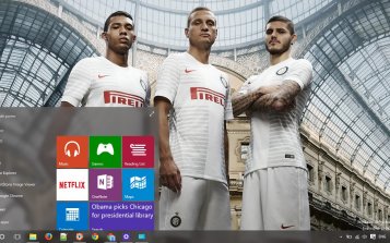 Inter Milan Theme Desktop