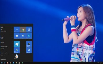 A Pink Theme Desktop