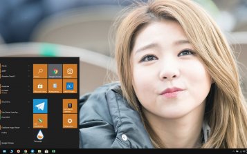 Hello Venus Theme Desktop
