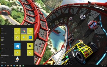 Trackmania Theme Desktop