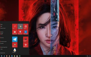 Mulan Theme Desktop