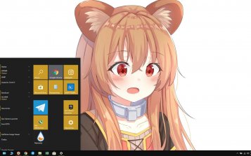 Raphtalia Theme Desktop