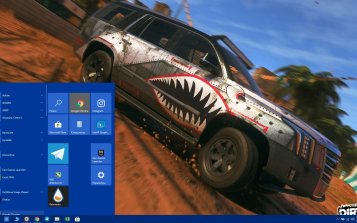 Dirt 5  Theme Desktop