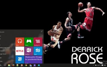 Derrick Rose Theme Desktop