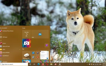 Akita Theme Desktop