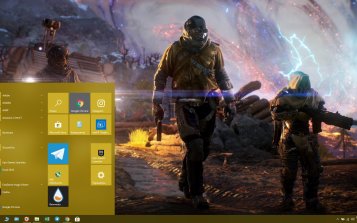 Outriders Theme Desktop