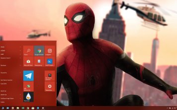 SpiderMan: No Way Home Theme Desktop