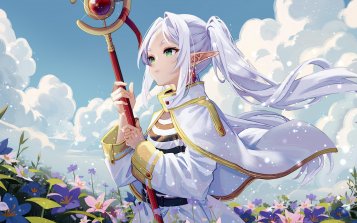 Frieren: Beyond Journey's End Theme Desktop