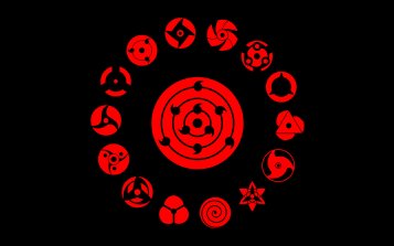 Naruto symbols Theme Desktop