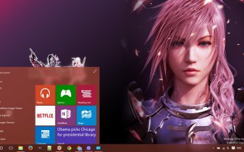 Final Fantasy XIII Theme Desktop