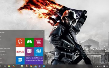 Homefront Theme Desktop