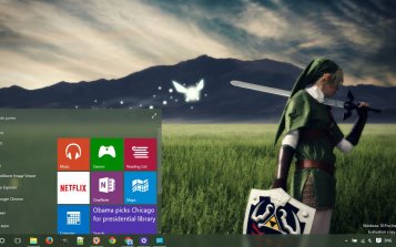 Legend of Zelda Theme Desktop