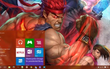 Street Fighter 4 Theme Desktop