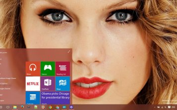 Taylor Swift Theme Desktop