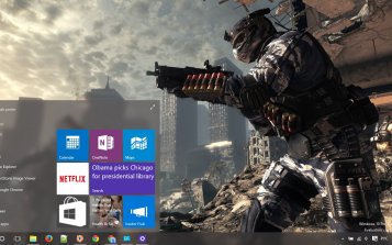 Call of Duty Ghosts Theme Desktop