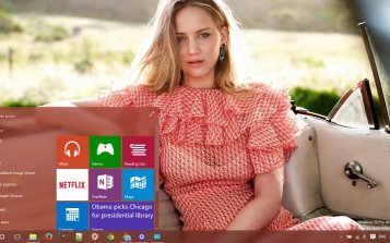 Jennifer Lawrence Theme Desktop