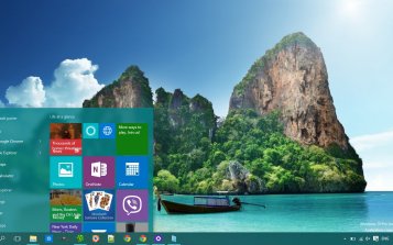 Railay Beach Thailand Theme Desktop