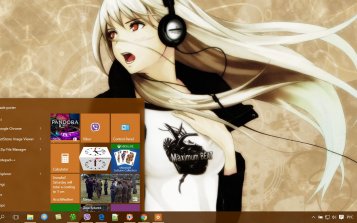Headphones Theme Desktop