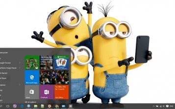 Minions Theme Desktop