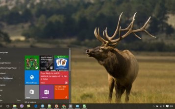 Elk Theme Desktop