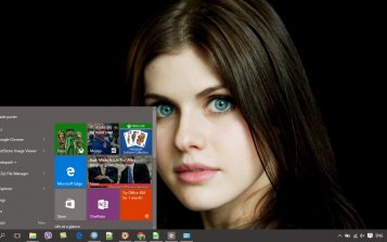 Alexandra Daddario Theme Desktop