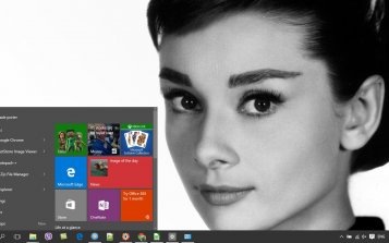 Audrey Hepburn Theme Desktop