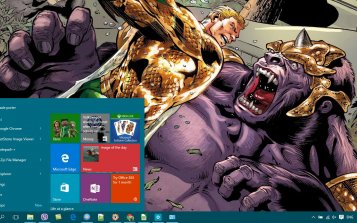 Aquaman Theme Desktop
