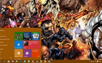 X Men Theme Desktop