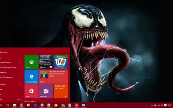 Venom Theme Desktop