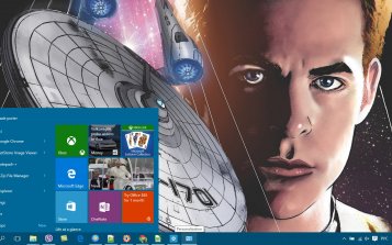 Star Trek Comics Theme Desktop