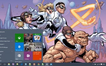 Fantastic Four Theme Desktop