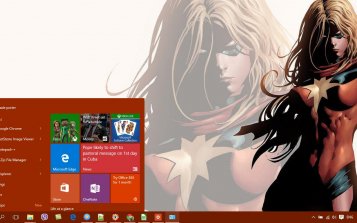 Ms Marvel Theme Desktop