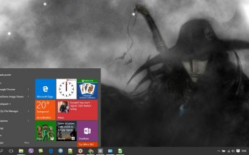 Dark Anime Theme Desktop