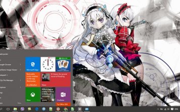 Hitsugi no Chaika Theme Desktop