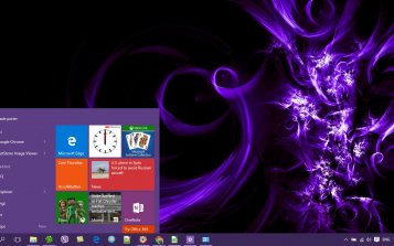 Purple Theme Desktop