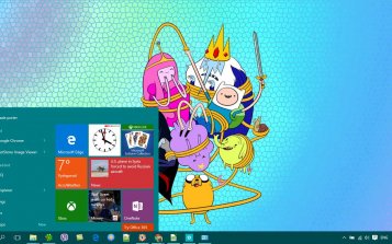 Adventure Time Theme Desktop
