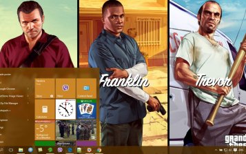 GTA 5 Theme Desktop