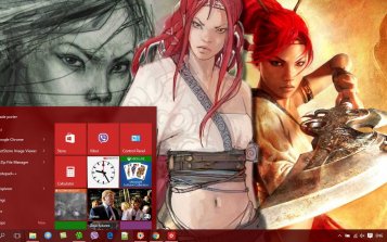 Heavenly Sword Theme Desktop