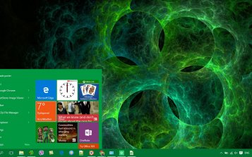 Green Theme Desktop