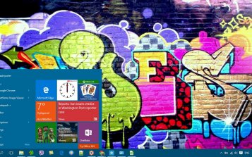 Graffiti Theme Desktop
