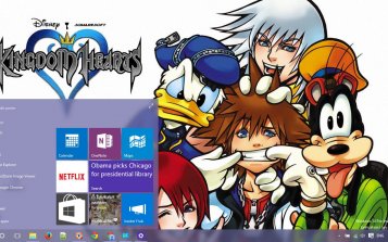 Kingdom Hearts Theme Desktop