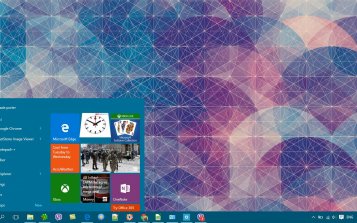 Geometric Theme Desktop
