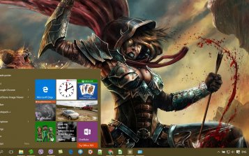 Diablo Theme Desktop