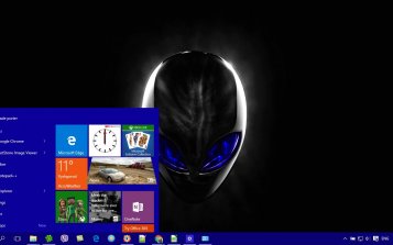 Alienware Theme Desktop