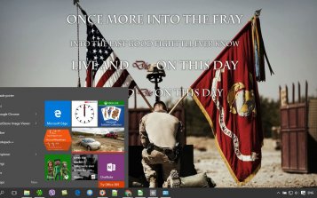 USMC Theme Desktop
