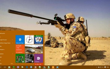 Military Theme Desktop
