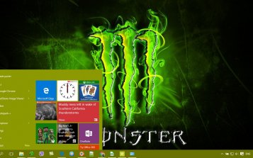 Monster Energy Theme Desktop