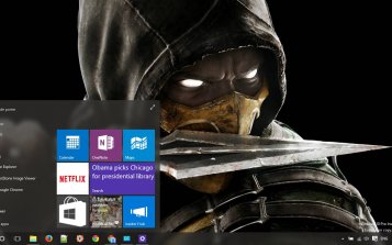 Mortal Kombat X Theme Desktop