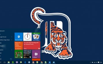 Detroit Tigers Theme Desktop