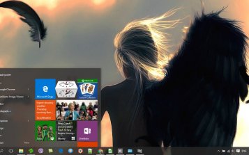 Angel Theme Desktop
